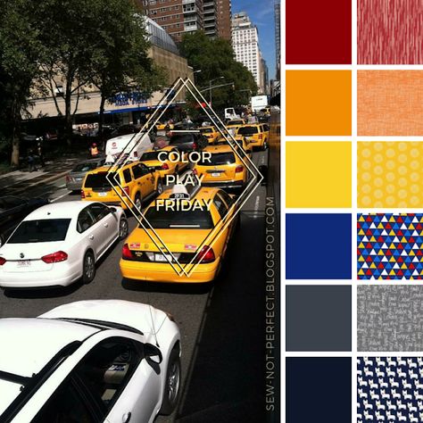 Color Palette Fabric, Wrestling Outfits, Fashion Terms, Ny Mets, Color Play, City Street, New York Public Library, Fabric Bundle, Not Perfect