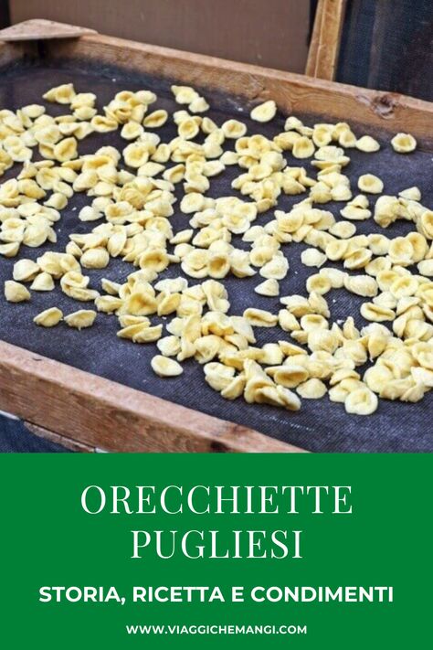 Tutti i segreti delle orecchiette pugliesi. Dalle origini alla ricetta per farle a mano, fino ai migliori condimenti. #orecchiette #orecchiettepugliesi #food #pasta #pastafresca Food Pasta, Street Food, Travel Blogger, Cereal, Blogger, Pasta, Italy, Travel