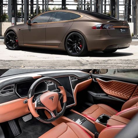 Reposting @teslaelectriccars: "Model S with Bentley New Market Tan Interior with our Signature Diamond Stitch, Ferrari Red Accents & Gloss Carbon Fiber Decor.  Credit: @teslaforlife @tsportline @teslaforlife ___________________ #ferrari458 #porschelove #porscheclub" Tesla Spacex, Car Insurance Tips, Tesla Owner, Tesla Roadster, Tesla Motors, Tesla Car, Cheap Car Insurance, Tesla Model X, Tesla S