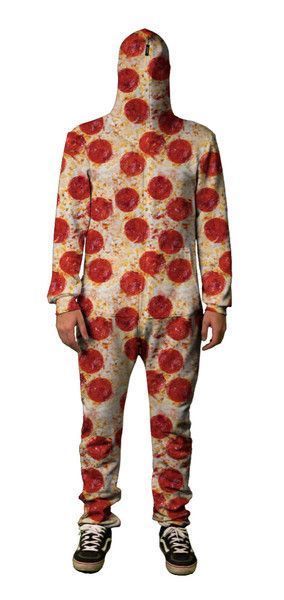 And a pizza onesie to don when they reach pizza nirvana. Pizza Onesie, Pizza Clothes, Crazy Costumes, Personal Pizza, Food Shirt, Funny Costumes, Love Pizza, A Pizza, Crew Neck Sweater