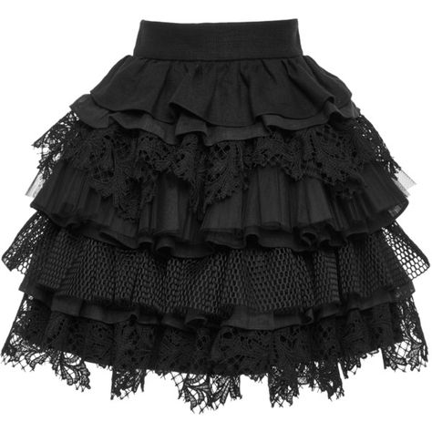 Fausto Puglisi Ruffle Tiered Mini Skirt ($1,935) �❤ liked on Polyvore featuring skirts, mini skirts, black, lace skirt, layered ruffle skirt, lace mini skirt, short skirts and fausto puglisi Short Lace Skirt, Layered Ruffle Skirt, Goth Skirt, Lace Mini Skirt, Tiered Mini Skirt, Fausto Puglisi, Tiered Ruffle Skirt, Full Skirts, Skirt Short