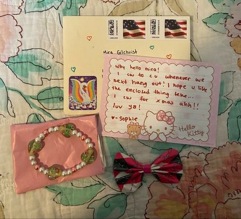 Cute Handwritten Letters, Pen Pal Letters Aesthetic, Pen Pal Ideas, Penpal Letters, Cute Letter, Letter Ideas, Pretty Letters, Pen Pal Letters, Pen Pals