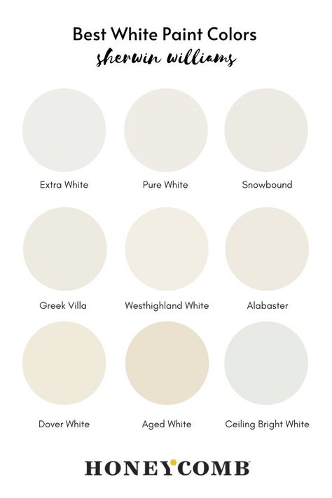 Ivory Paint Color, Best White Paint Colors, Off White Kitchen Cabinets, Cream Kitchen Cabinets, Cream Paint Colors, Sherwin Williams Extra White, White Exterior Paint, Sherwin Williams White, Off White Kitchens