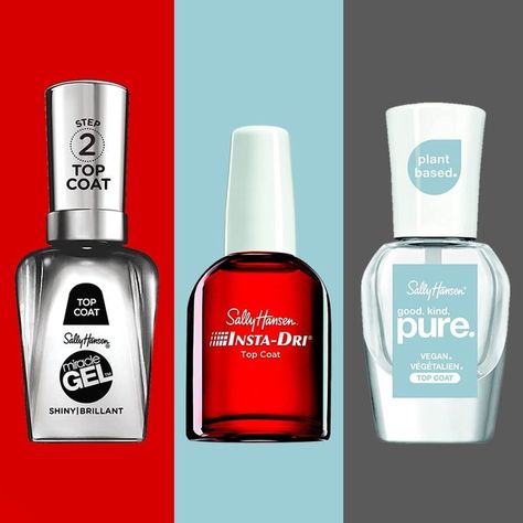 Chipped Nail Polish, Top Coat Nail Polish, No Chip Nails, Weak Nails, Nail Polish Brands, Shiny Nails, Color Me Beautiful, Best Nail Polish, Gel Top Coat