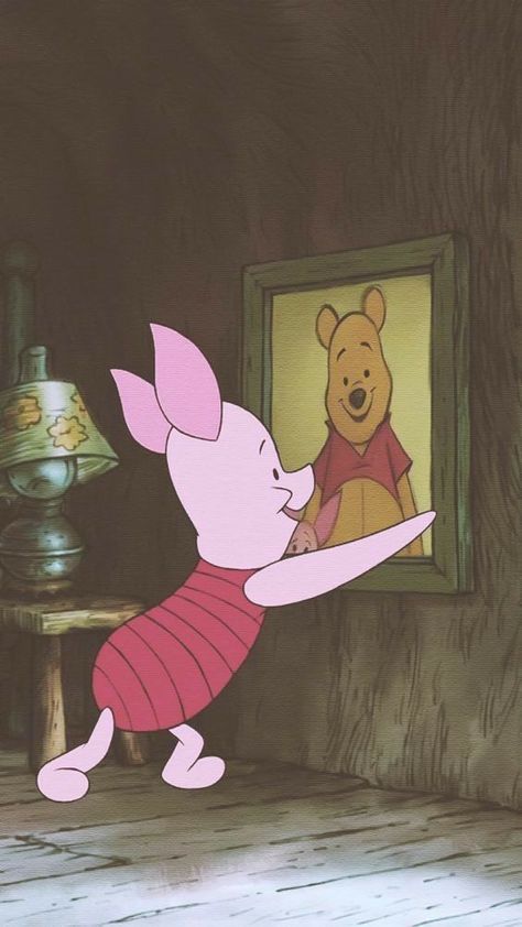 Winnie The Pooh Drawing, Piglet Winnie The Pooh, Winnie The Pooh And Piglet, Pooh And Piglet, Winnie The Pooh Pictures, Arte Indie, 디즈니 캐릭터, Cute Winnie The Pooh, Images Disney