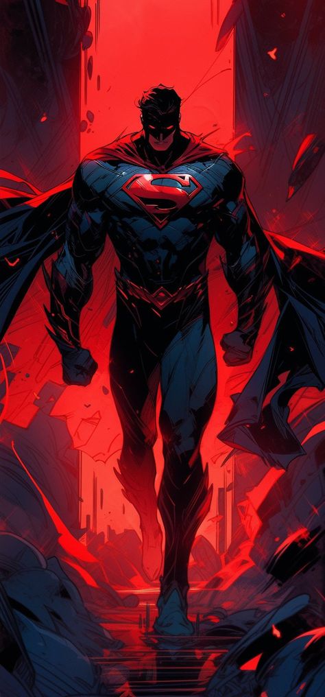 Superman 4k Wallpaper, Superman Iphone Wallpaper, Dark Superhero, Dc Superheroes Art, Superman Comic Art, Captain Marvel Shazam, Superman X Batman, Superman Artwork, Dragon Wallpaper Iphone