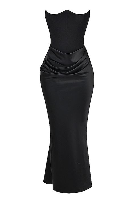 House of CB | Womenswear designed in London. Fishtail Maxi Dress, Drape Maxi Dress, Bodycon Maxi Dresses, Backless Maxi Dresses, Strapless Maxi Dress, Modieuze Outfits, Elegantes Outfit, Mode Inspo, Corset Dress