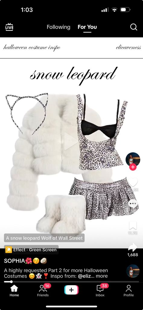 Snow Leopard Costume, Leopard Costume, Wolf Of Wall Street, Halloween Party Costumes, Snow Leopard, Costume Party, Cold Weather, Halloween Party, Halloween Costumes