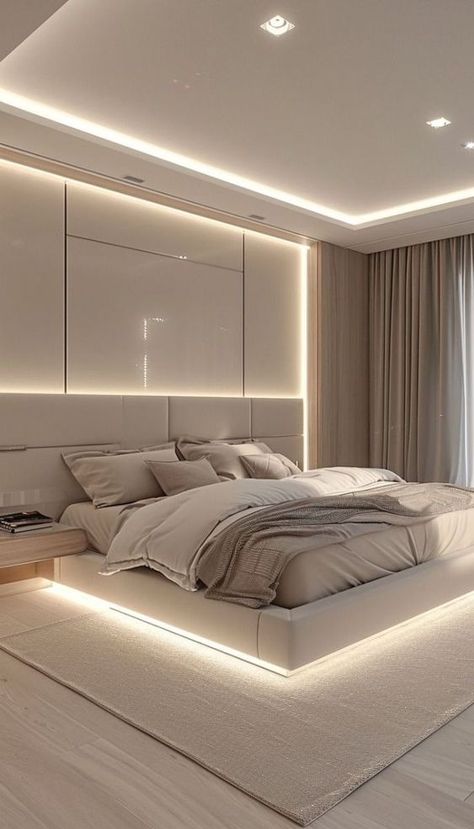 Luxury Room Bedroom, Bedroom Interior Design Luxury, Modern Luxury Bedroom, تصميم للمنزل العصري, Luxury Bedroom Design, Bedroom False Ceiling Design, Bedroom Deco, Ceiling Design Bedroom, Bilik Tidur