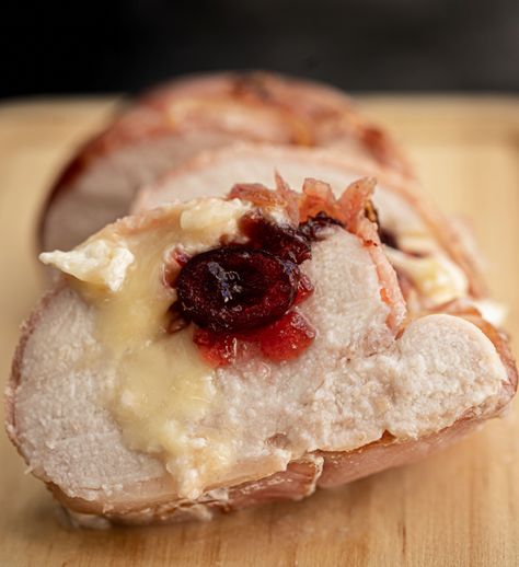 Cornish Brie stuffed chicken breast recipe Cranberry Chicken Breast, Brie Stuffed Chicken, Brie And Cranberry, Chicken Pockets, Diner Ideas, Baked Camembert, Cranberry Jam, Cranberry Chicken, Chicken Breast Recipes Baked