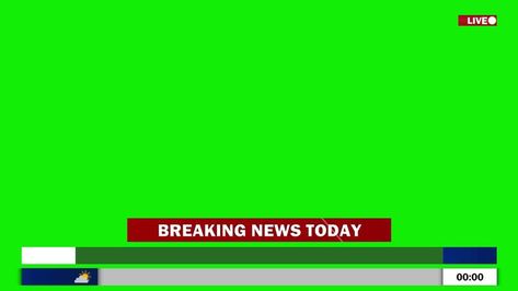 Breaking news today lower third live blank text boxes weather green screen animation 4k Green Screen Animation, Lower Third, Free Stock Video, Green Screen, Wallpaper Ideas, News Today, Stock Footage, Breaking News, Screen