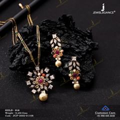 Jewelegance�® (@myjewelegance) • Instagram photos and videos Navratan Jewellery, Pearl Pendant Set, Designer Jewelery, Fancy Pendant, Jaipur Jewelry, Kids Jewellery, Jewellery Trends, Indian Jewelry Earrings, Jewellery Pendant