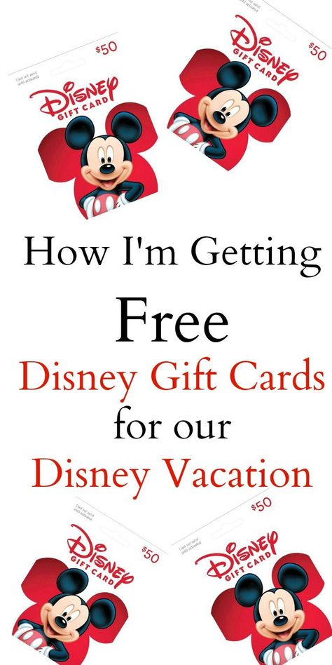 Disney Savings, Disney Gift Card, Disney On A Budget, Disney World Vacation Planning, Family Disney Trip, Disney Cards, Disney Trip Planning, Disney Vacation Planning, Disney World Planning