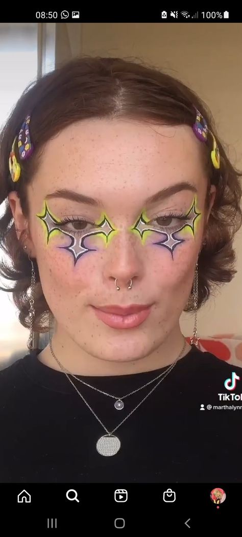 Non Binary Flag Makeup, Nonbinary Makeup Pride, Nonbinary Flag Makeup, Nonbinary Pride Makeup, Non Binary Makeup, Trans Makeup, Nonbinary Flag, Pride Festival, Makeup Inspired