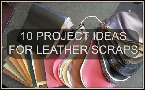 Small Leather Projects Diy, Leather Tutorial, Diy Leather Projects, Leather Scrap, Leather Craft Projects, Leather Scraps, Leather Diy Crafts, Leather Patchwork, Leather Crafts