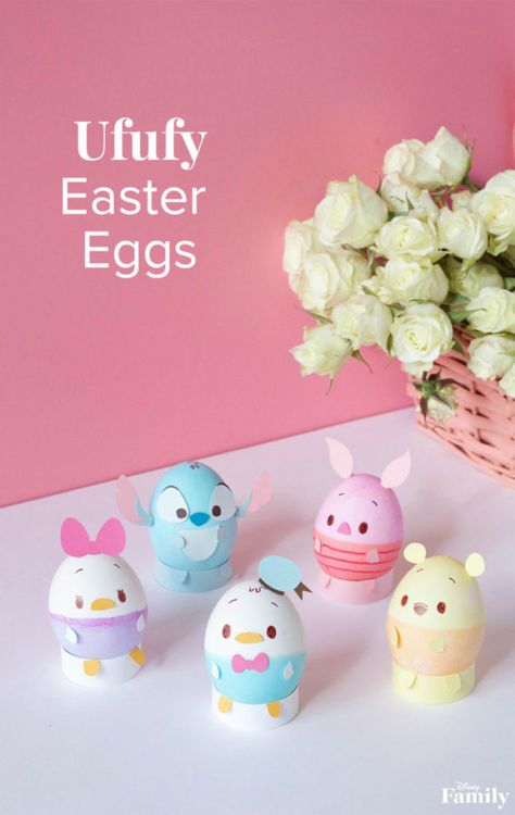 Happy Easter Disney, Easter Disney, Disney Easter Eggs, Basket Diy, Disney Easter, Easter Egg Designs, Easter Egg Crafts, Easter Egg Painting, Easter Eggs Diy