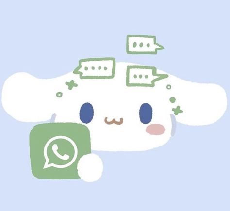 Apps Kawaii, Kartu Pokemon, Whatsapp Logo, Kawaii App, Seni Pastel, Karakter Sanrio, Cute App, Pola Kartu, Hiasan Bilik