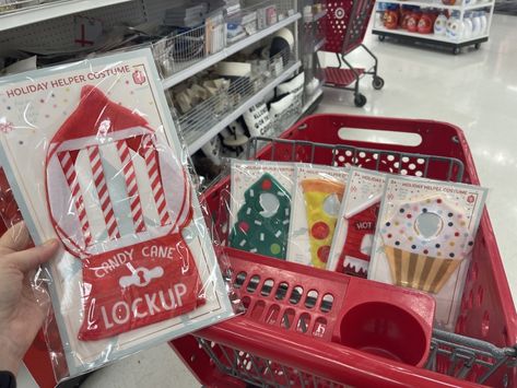 Elf on the Shelf Costumes Only $1 in Target's Bullseye's Playground Hot Cocoa Party, Christmas Story Movie, Cocoa Party, Easy Elf On The Shelf, Hot Candy, Thread Rack, Easy Elf, Christmas Bucket List, Elf Magic