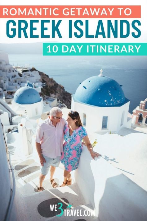 10 Days In Greece, Couples Trip, Honeymoon On A Budget, Greek Islands To Visit, Trip To Greece, Greece Honeymoon, Greece Itinerary, Greece Trip, Dream Honeymoon