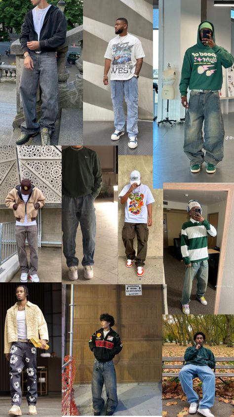 Calm Outfits Men, Outfit Grid Men Street Styles, Street Wear Aesthetic Men, Calm Luh Fit, Outfit Grid Men, Street Wear Aesthetic, Calm Fits, Skate Fits, Skater Outfits