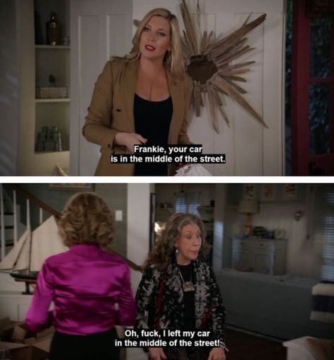 Frankie Bergstein, Grace And Frankie, Face Palm, Lily Tomlin, Friends Tv Quotes, Daily Humor, Will And Grace, Movie Lines, Ageless Style