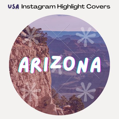 50 US States Highlights Instagram Story Icons, perfect for showcasing your travels and adventures across the United States! These icons are editable in Canva, making it easy for you to customize them to match your brand or personal style.
#americaicons #states #statesicons Arizona Instagram Highlight Covers, Ig Icons Highlights Aesthetic, Instagram Story Highlight Covers, Black And White Instagram, Instagram Cover, Ig Highlights, Instagram Highlight Cover, Vintage Instagram, Highlights Instagram