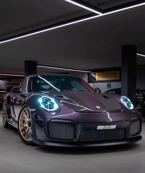 Purple Cars, Porsche Gt3 Rs, Mercedes Wallpaper, Purple Car, Porsche Gt3, Gt3 Rs, Car Ideas, Porsche Cars, Leo Messi