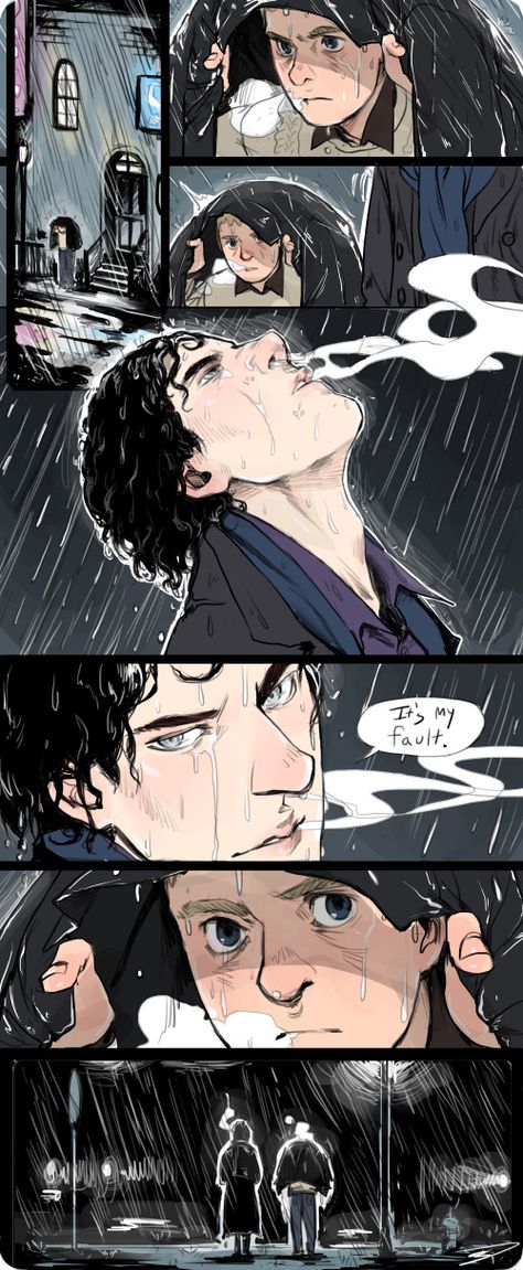 Sherlock Holmes X John Watson, Sherlock Comic, Johnlock Fanart, John Lock, Sherlock X John, Sherlock Art, Sherlock Holmes 3, Sherlock And John, Benedict And Martin