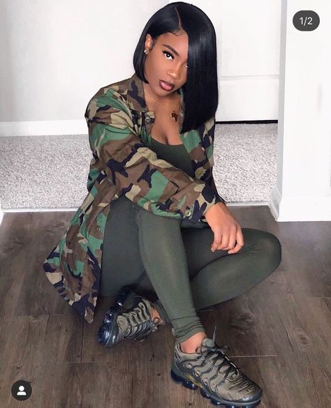 Combat Boots Outfit For Women, Boots Outfit For Women, Lace Front Bob Wigs, Ali Grace, Over The Knee Boot Outfit, Human Lace Wigs, Autumn Hair, Knee Boot, Looks Black