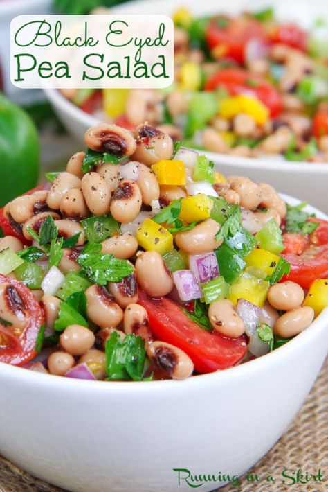 Blackeyed Pea Salad, Black Eye Pea Salad, Lady Peas, Blackeye Peas, Peas Salad, Salad Taco, Salad Macaroni, Black Eyed Pea Salad, Italian Dressing Recipes