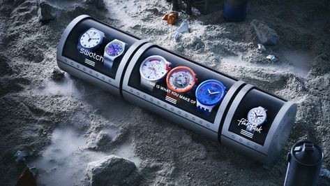 Swatch’s new Space Collection, a collaboration with NASA, is inspired by the iconic spacesuits worn by real astronaut suits. Nasa Watch, Pumpkin Suit, Astronaut Suit, Swiss Watch Brands, Shifting Visuals, Nasa Astronauts, Presents For Dad, Space Shuttle, Cool Tech