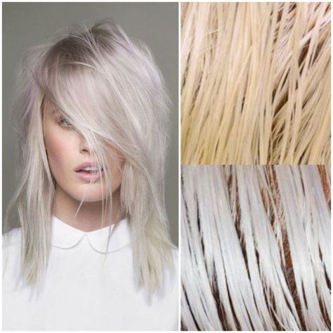 How To Remove Brassy Tones From Bleached Blonde Hair | HubPages Blonde Hair Toner, Wella Color Charm Toner, Toner For Blonde Hair, Pastel Blonde, Dyed Tips, Hair Dye Tips, White Blonde Hair, Hair Toner, Bleach Blonde Hair