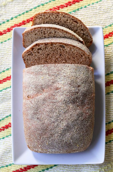 Whole Wheat English Muffin Bread - Hilah Cooking Whole Wheat English Muffin Bread, Bake Banana Bread, English Muffin Bread Recipe, Every Other Weekend, Great Sandwiches, Wheat Flour Recipes, Bread Bowl Recipe, Homemade Brioche, English Muffin Bread