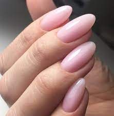 Strawberry Milk Manicure: Unique Spring-Summer Nail Trend Jelly Gel Nails, Wife Nails, Nails With Design, Nail Kits, Mob Wife, Pretty Gel Nails, Nagel Inspo, Oval Nails, Neutral Nails