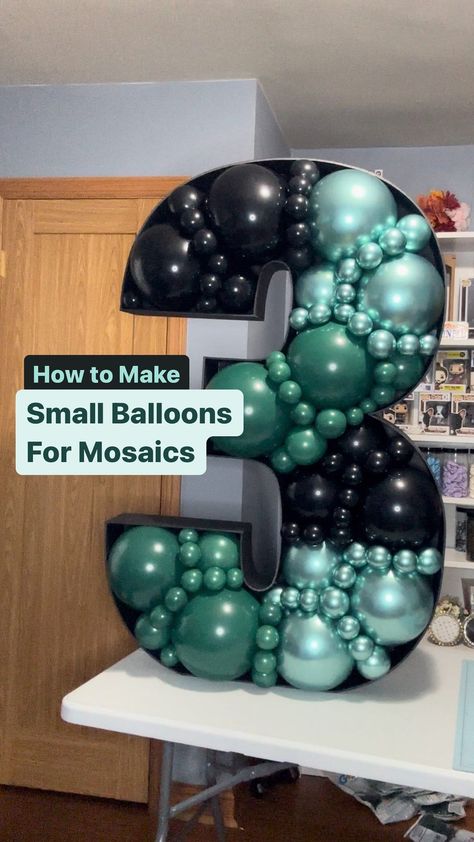 ✨Balloon-filled Mosaics 101: Scoring Foam Strips✨ I make my mosaics completely out of foam boards, including the side strips! After… | Instagram Number 1 Template, Mosaic Balloon Numbers, Diy Birthday Number, Balloon Mosaic, Baby Shower Souvenirs, Bubble Guppies Birthday, Foam Boards, Small Balloons, Mosaic Frame