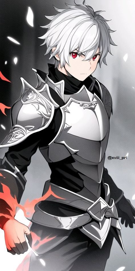 Bell Cranel, Anime Knight, Danmachi Anime, Pelo Anime, Anime Warrior, The Embrace, Fantasy Armor, Character Design Animation, Character Design Male