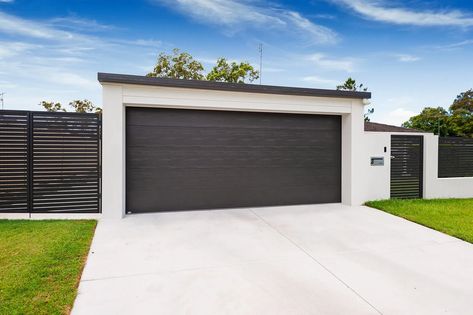 Modern Car Port Ideas Carport Designs, Enclosed Carport Ideas, Flat Roof Carport, Enclosed Carport, Carport Ideas, Garage Roof, Carport Designs, Front Porch Design, Canal House