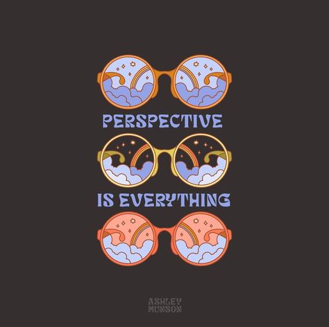 Ashley Munson’s Instagram post: “Perspective is everything. . . . . . #perspective #perspectiveiseverything #goodvibes #seethingsdifferently #creativedesign #illustration…” Perspective Word, Word Illustration, Perspective Is Everything, Wall Collage, Creative Design, Art Design, Instagram Post, Instagram Posts, Quotes