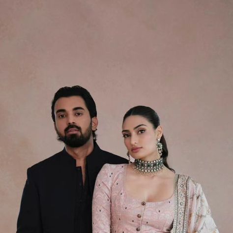 Anamika Khanna on Instagram: "KL Rahul and Athiya Shetty in #AnamikaKhanna   #klrahul #athiyashetty #anamikakhannacouture" Kl Rahul And Athiya Shetty, Rahul And Athiya, Shetty Wedding, Athiya Shetty, Kl Rahul, Anamika Khanna, Bollywood Fashion, Wedding Wear, Indian Wear