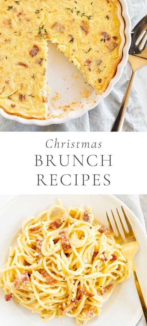 Brunch Menus For Christmas, Brunch For Thanksgiving, Breakfast For Dinner Christmas Party, Christmas Brunch Quiche, Sweet And Savory Brunch, December Brunch Ideas, Christmas Brunch Recipes For A Crowd, Brunchmas Ideas, Christmas Breakfast Menu Ideas