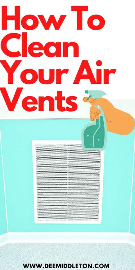 Cleaning Air Ducts Diy, How To Clean Air Vents, Cleaning Vents In Home, Clean Vents In Home, How To Clean Vents In House, Clean Air Vents In Home, How To Clean Bedroom, House Vents, Dusty House