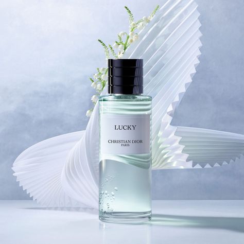 Lucky: verdant, lily-of-the-valley unisex cologne | DIOR US Dior Lucky Perfume, Perfume Wishlist, Christian Dior Perfume, Dior Fragrance, Cross Your Fingers, Cosmetic Creative, Lucky Charm Bracelet, Shower Stuff, Dior Perfume