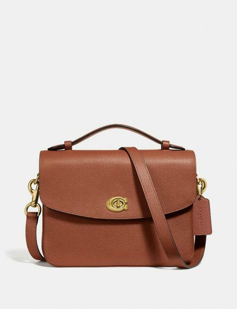 Coach Cassie Crossbody Bag #Coach Coach Cassie, Crossbody Bag Outfit, Crossbody Bag Coach, Postman Bag, Brown Leather Crossbody Bag, Bag Outfit, Vintage Coach Bags, Red Bag, Best Handbags