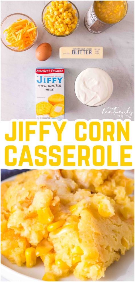 jiffy corn casserole Corn And Jiffy Mix Casserole, Paula Deen Corn Casserole Jiffy, Corn Casserole Jiffy Paula Dean, Cheesy Corn Casserole Jiffy, Recipes For Thanksgiving Dinner Sides, Corn Bake Casserole Jiffy, Corn Dishes Side, Thanksgiving Corn Casserole Recipe, Corn Casserole Jiffy Easy