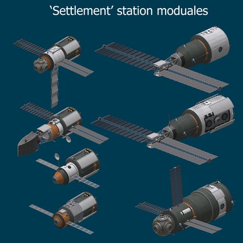 Space Flight Simulator, Spacecraft Design, Space Fleet, Space Concept, Space Junk, Kerbal Space Program, Space Ships Concept, Botany Bay, Space Ship Concept Art