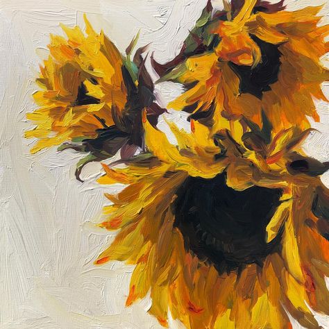 Heather Martin, oil Heather Martin, Arte Peculiar, Nostalgic Art, Van Gogh Art, Sunflower Painting, Literature Art, Plein Air Paintings, Flower Art Painting, Art Inspiration Painting