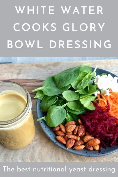 Glory Bowl Recipe, Bowl Dressing Recipe, Glory Bowl Dressing, Nutritious Lunches, Bowl Dressing, Glory Bowl, Tamari Almonds, Lunch Bowl Recipe, Beets Carrots