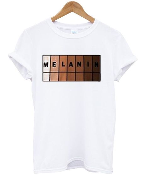 Melanin T-shirt Geometric Shirt Design, Melanin Tshirt, Melanin Shirt, Girl Shirts, For The Culture, Cute T Shirts, Tulum Mexico, Tshirt Ideas, Elegant Shirt