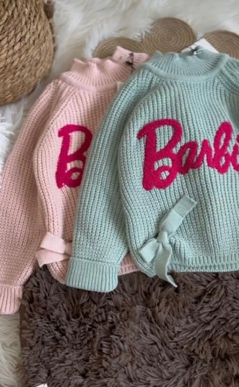 Barbie Sweater, Cozy Knitwear, Bright Pink Sweater, Patterned Sweater, Knitwear Sweater, Profile Header, Baby Sweater, Gifts Personalized, Pattern Sweater