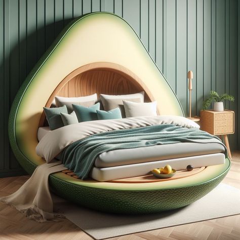 Wow.........Absolutely beautiful Avocado shaped bed design 😍👍❤️ Bed Design, Avocado, Craft Ideas, Room Decor, Bed, Furniture, On Instagram, Quick Saves, Instagram